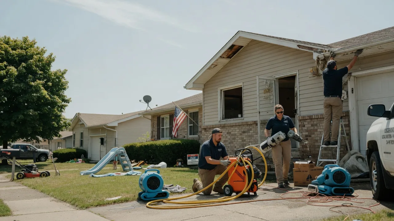 Water Damage Restoration in Bridgeport, MI near me